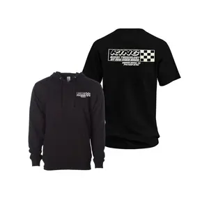 King Shock Technology Off Road Racing Shocks T Shirt, Desert Racing Suspension Style T Shirt, Soft Cotton Blend T Shirt for Off Road Truck Enthusiasts, 2 Sides, Off Road Racing Fan Gift for Men Women