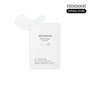 [mixsoon Official Shop] Melting Collagen Eye Film 5 pairs (10ea) - Smooth & Firm Collagen Eye Film, Korean Skincare for Glass Skin