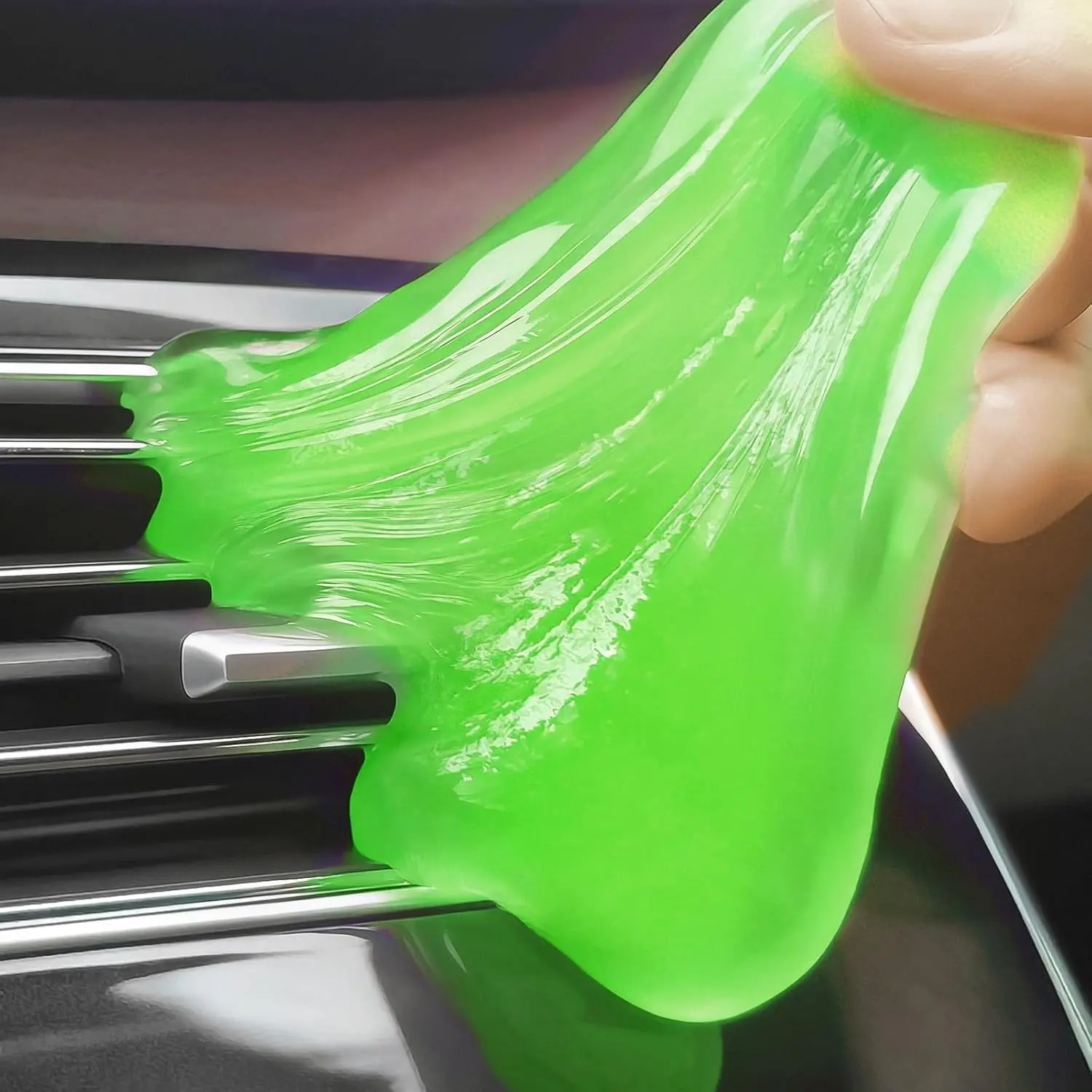 Car Cleaning Gel 200g - Non-Abrasive Dust Cleaner Slime for Car Car Cleaning Gel 200g - Non-Abrasive Dust Cleaner Slime for Car