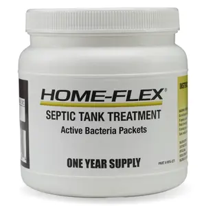 HOME-FLEX Septic Tank Treatment Pods - Household Cleaner (1 Year Supply)