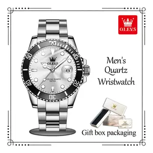 OLEVS 5885 Men's Classic Quartz Watch Luminous Waterproof Date Sport Wristwatch