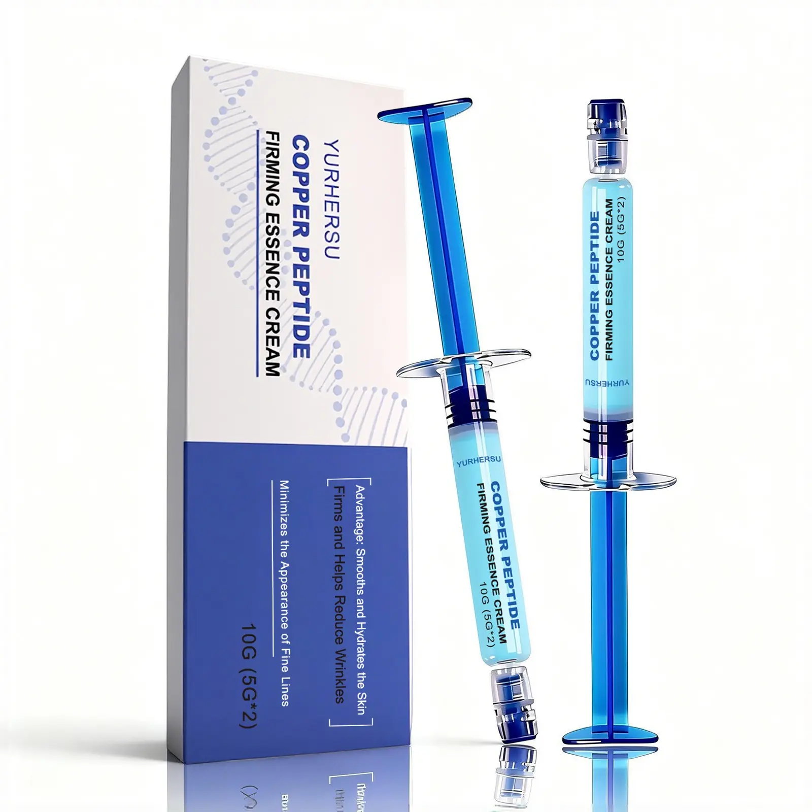 Blue Copper Peptide Skin Repairing and Nourishing Cream tightens and brightens the skin, moisturizes and locks in moisture, repairs the skin barrier, and improves roughness. Night Rescue Cream for Emergency Use Treatment