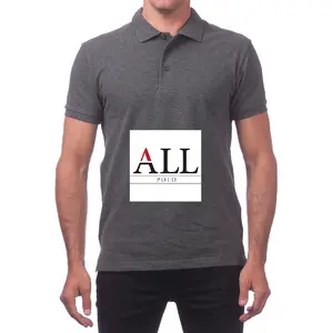ALL POLO Men's Classic Pique Polo T Shirts 3 Button Regular Fit Solid Short Sleeve Polo Shirt Plain Collard Tee Golf Shirt Casual Fabric Menswear Top