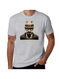Breaking Bad T-shirt, Heisenberg says my name T-shirt T-shirt pattern T-shirt short sleeved T-shirt men's style