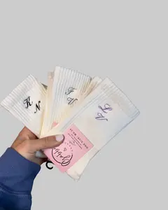 Custom Initials/Name Socks - (Regular & Grip)