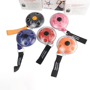 Magic Disk Collapsible Reusable Shopping Bag 13"x16" Expandable Tote Folds into 4" Portable Circle Space-Saving Grocery Travel Daily Use