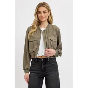 Dani RISEN Bomber (Army Green) Jacket