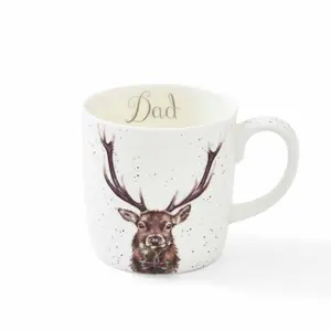 Wrendale Dad Mug with "Dad" written inside of Mug 14oz