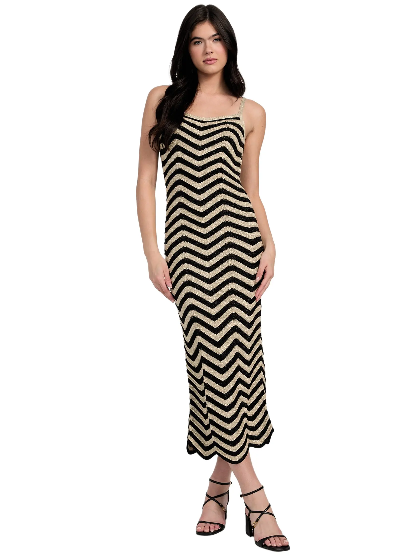 GUESS Female Eco Vera Chevron Dress