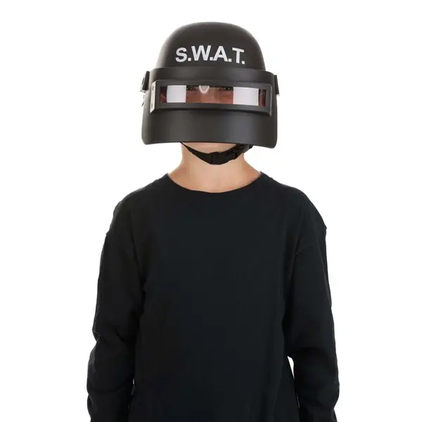 SWAT Child Costume Visor Helmet