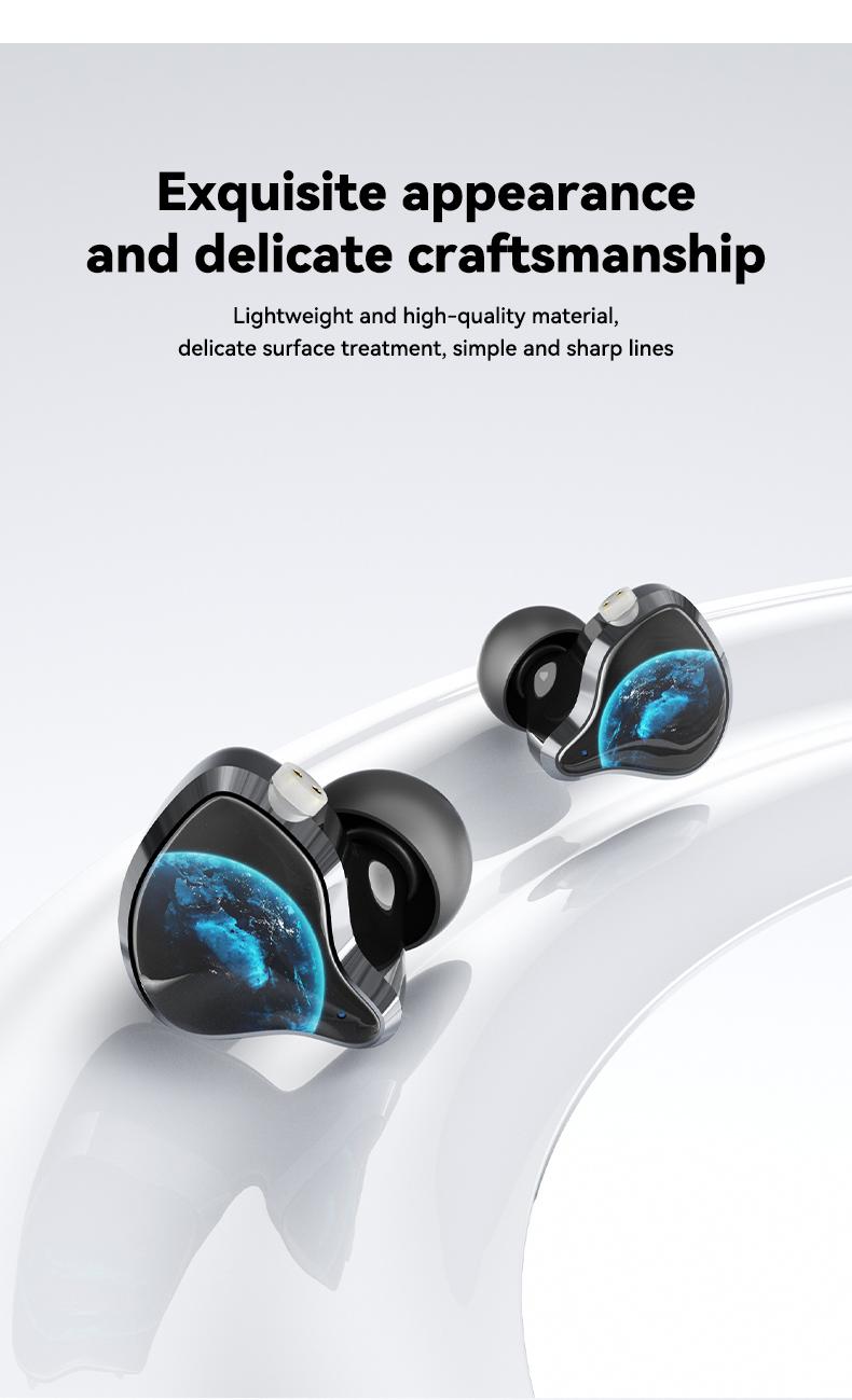 HTC NE81 3-in-1 Bluetooth Headphones, Karaoke Monitor, Voice Change, HiFi Sound for Sports & Streaming