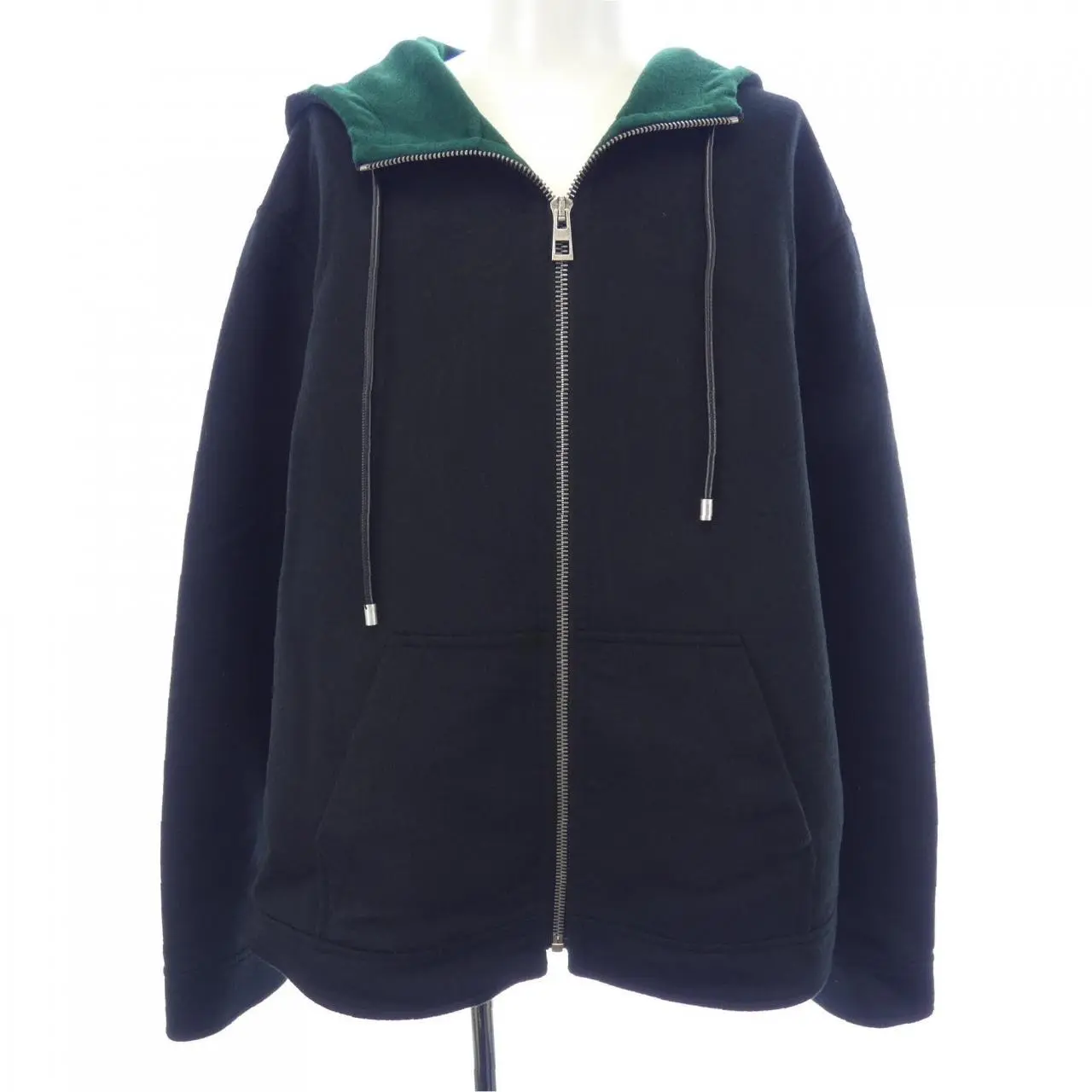 Pre-owned Loewe Cashmere Small Leather Goods Blend Hoodie