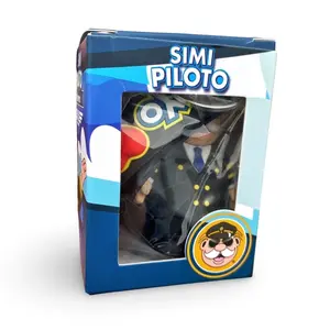 Dr. Simi Pilot Piloto Keychain Llavero - Authentic Pilot Uniform Design Keychain
