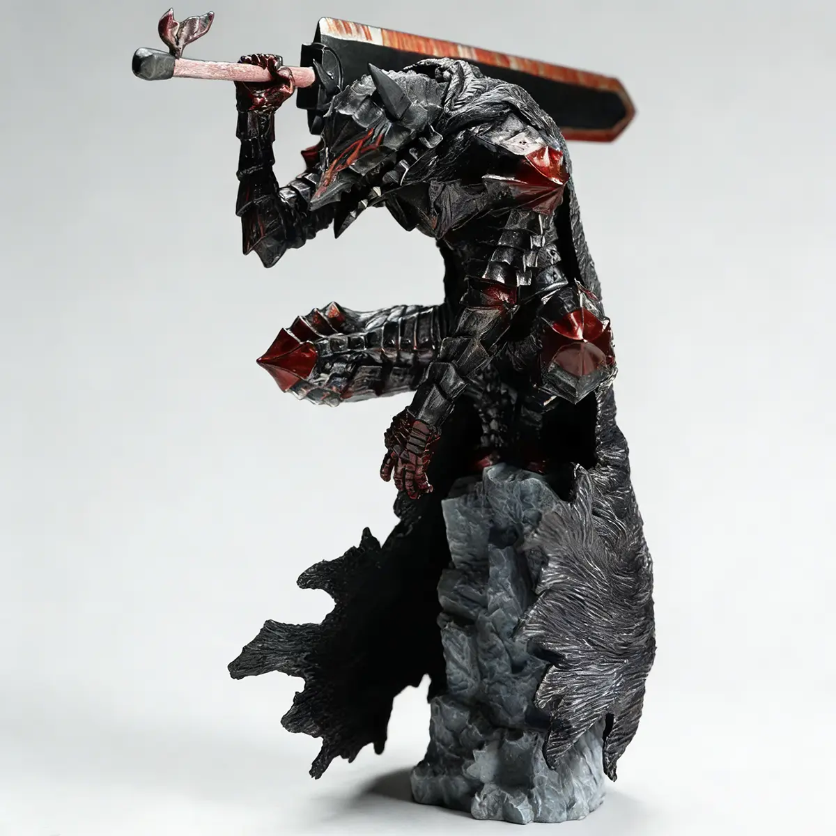 Berserk Guts Action Figure 25cm/9.84inch - Anime Berserker Armor Gus Statue, Collectible Model Toy Gift Berserk Guts Action Figure 25cm/9.84inch - Anime Berserker Armor Gus Statue, Collectible Model Toy Gift