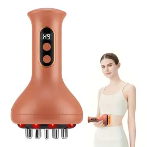 Lymphatic Massager, Cordless Electric Body Massager for Legs, Arms & Belly, Personal Body Care Machine with  Vibration, Ideal for Home Use