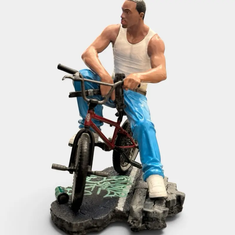 Los Santos Grove Street Hero – 90s West Coast Gaming Inspired Resin Statue”