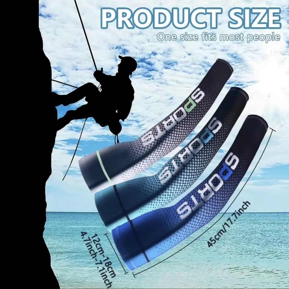 5 Pairs Arm Sleeve UV Sun Protection Sleeves Cooling Sports Sleeve Anti Slip Ice Silk Warmers Arm Covers for Men #backtoschool Women 5 Pairs Arm Sleeve UV Sun Protection Sleeves Cooling Sports Sleeve Anti Slip Ice Silk Warmers Arm Covers for Men #backtoschool Women