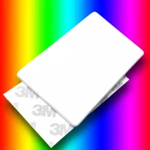 Sublimation ceramic rectangle refrigerator magnet