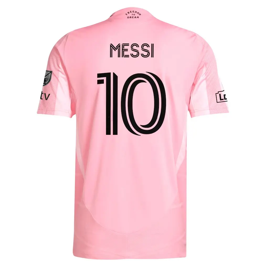 Unisex Soccer Shirt Messi 2025 Euforia On-Field Jersey - Pink