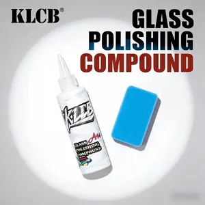 Hydrophobic Car Glass Oil Film Remover -Design for Windshields & SideWindows，Cleans DecontaminatesCoats Protects,Effortless Grease Removal for Safer Rainy Driving