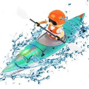 2.4G  Boat Underwater Balance Vehicles Models Toys Waterproof Ship Remote Control Shark RC Kayak Boat Fast  Boats for Pools Lakes