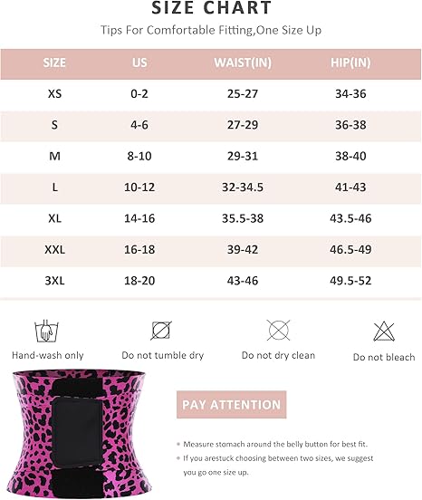 FeelinGirl Belt Waist Cincher Ab Belt Tummy Control Body Shaper with Triple Wrap WomenB Comfortable Fabrics Nylon Adjustable Multicolor Lady Festival Womenswear Lady Comfort Fabrics Womenswear Fits Sexy Waist Trainer Springtok FeelinGirl Belt Waist Cincher Ab Belt Tummy Control Body Shaper with Triple Wrap WomenB Comfortable Fabrics Nylon Adjustable Multicolor Lady Festival Womenswear Lady Comfort Fabrics Womenswear Fits Sexy Waist Trainer Springtok