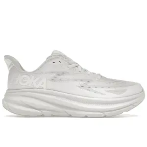 Hoka One One Men's Clifton 9 White Running Shoes, from StockX