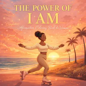 The Power of I Am Bold & Easy Affirmations to Color for Black Women An Expressive Coloring Book of Self-Love, Confidence, and Empowerment to Celebrate Your Inner Strength and Beauty