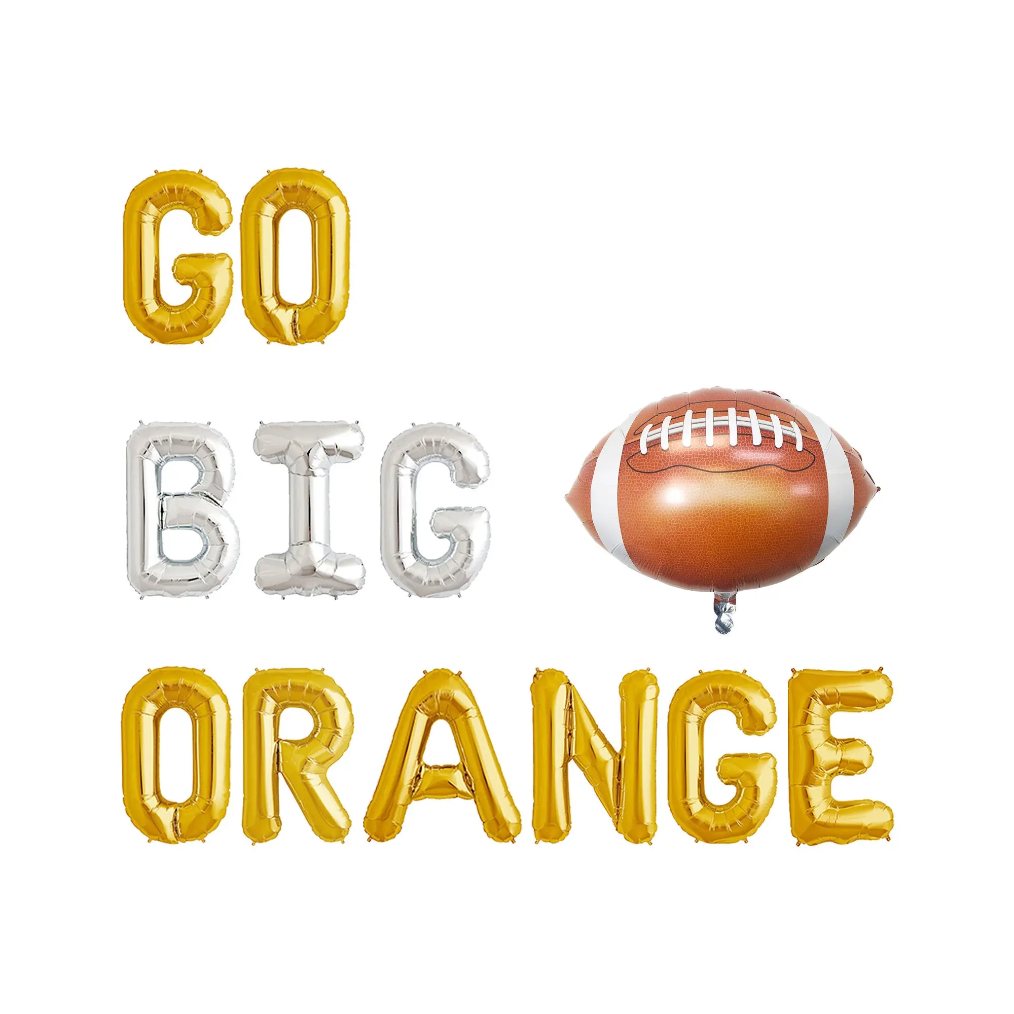 Go Big Orange Balloon Banner | College Football Party Decor Football Party Decor University of Tennessee Football Vols Party