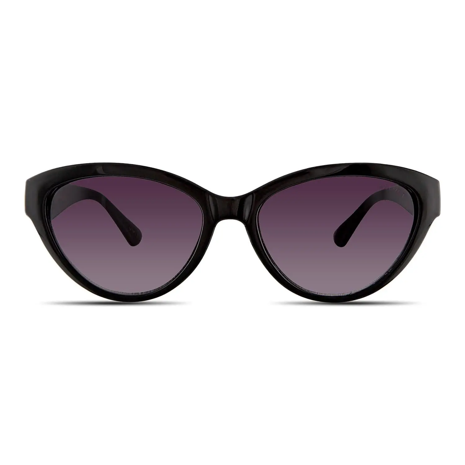 Velvet Marilyn Women's Black Frame Cat Eye Sunglasses V735BK05 Grey Fade Polycarbonate Lenses 56mm x 16mm x 140mm UV Protection