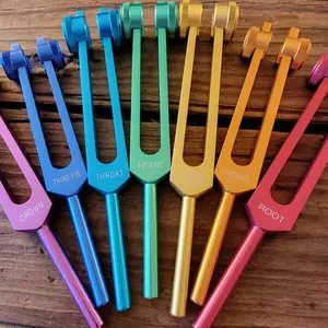 Chakra Tuning Forks Weighted, Harmonize Your Soul: Chakra Frequencies for Cosmic Balance