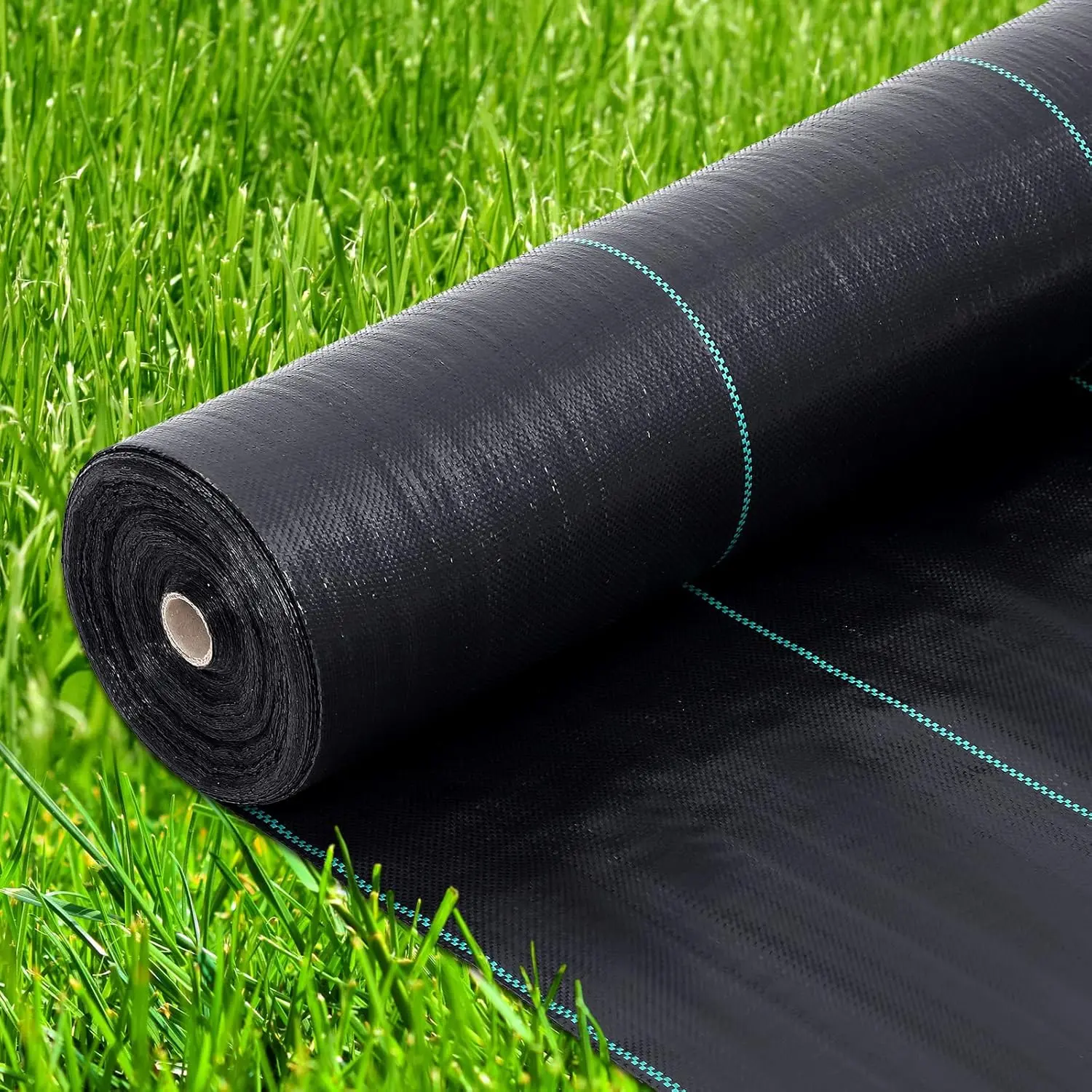 Garvee Heavy-Duty Weed Barrier Landscape Fabric – 6.5ft × 330ft, 3.2 oz Premium Ground Cover Mat, Simple Installation, Excellent Weed Suppression, Ideal for Erosion Prevention & Weed Control