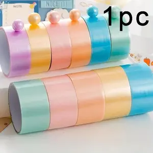 1pc 10m/393in Sticky Ball Tape, Water Wave Ball Tape, Easter Egg Handmade, Tape Decompression, Stress Relief, DIY Water Ball, Adhesive Tape