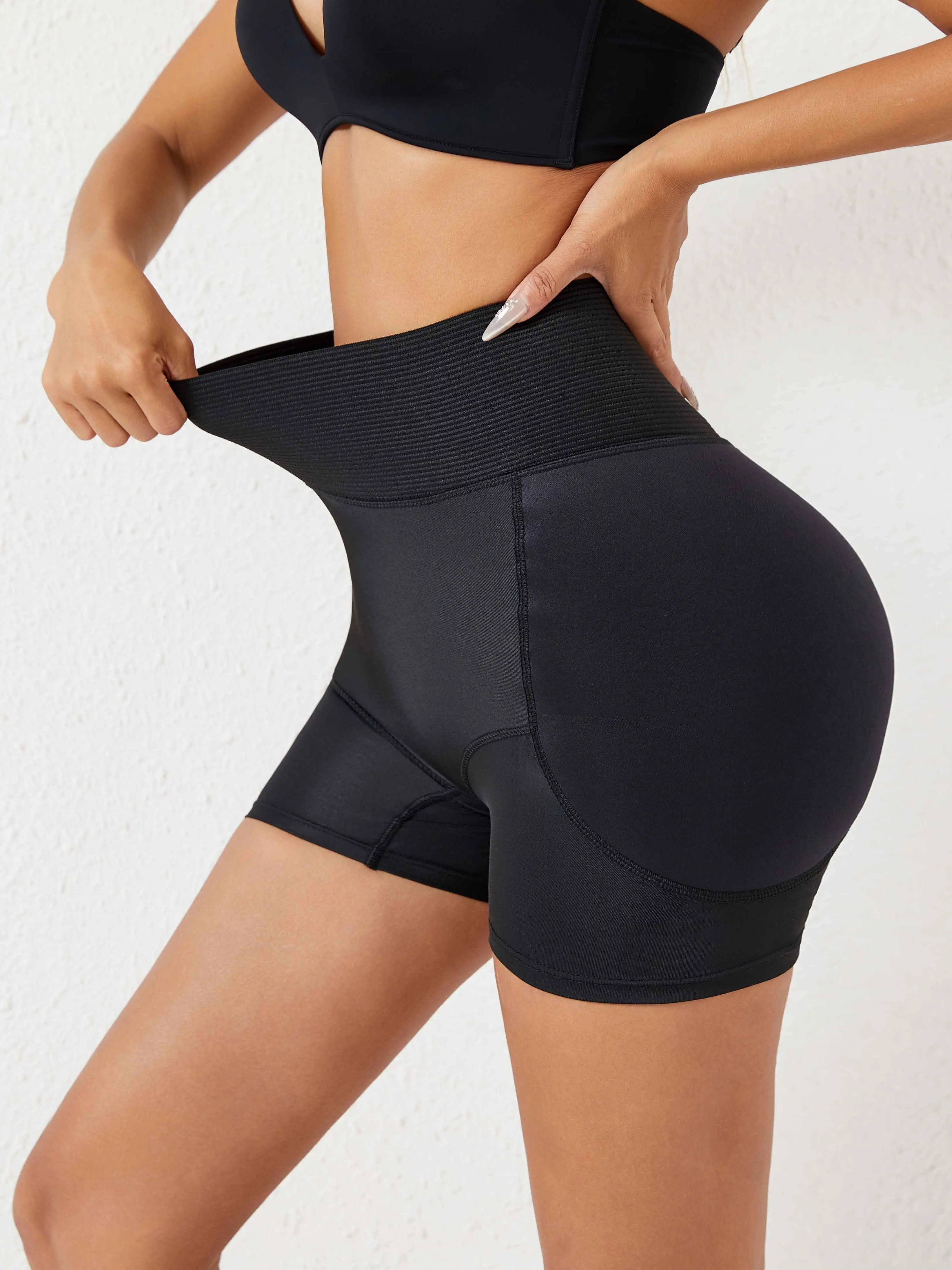 Professional Equipment Women's Low Rise Butt Lifting Shapewear Shorts Tummy Control Compression Underwear Seamless Boyshort Panties Hip Enhancing Slimming Shorts waist