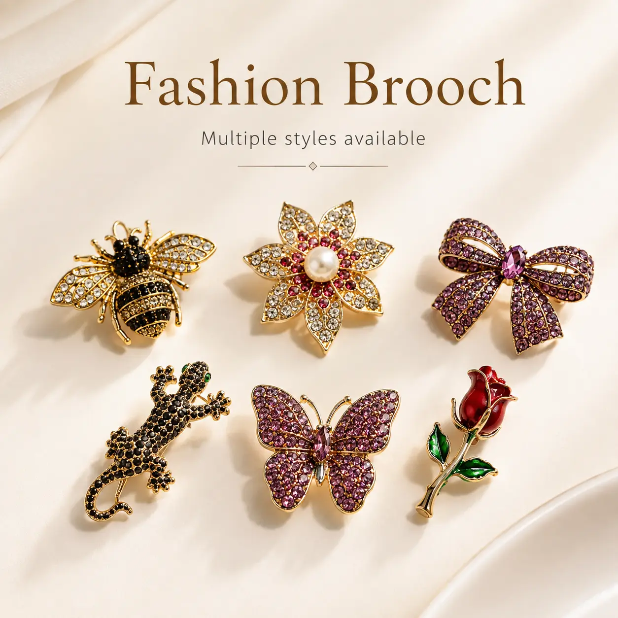 Fashion Brooch Pins