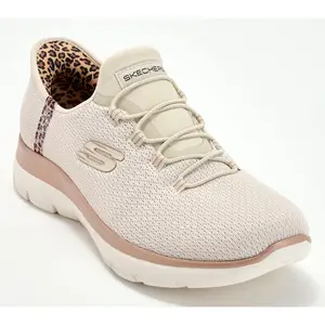 Skechers Slip Ins Summits Animal Bungee Sneakers