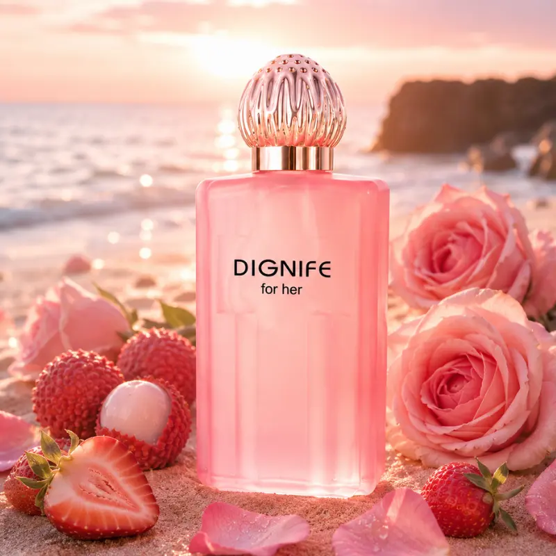 60ml Women EDP Perfume, Long Lasting Floral Scent with Rose, Pink Pepper, Gardenia, Tuberose & Freesia, Ideal for Daily Wear, Dates, Beach Vacations, Business Trips, Office, Shopping & Gifting