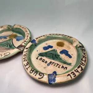 Vintage Guatemalan Hotel Ashtrays