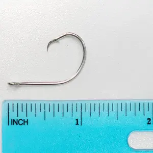 LaBayou Fish Hooks Safeguard Finish Offset Circle Style 24607-SG Pack of 100 Corrosion Protection Circle Hook