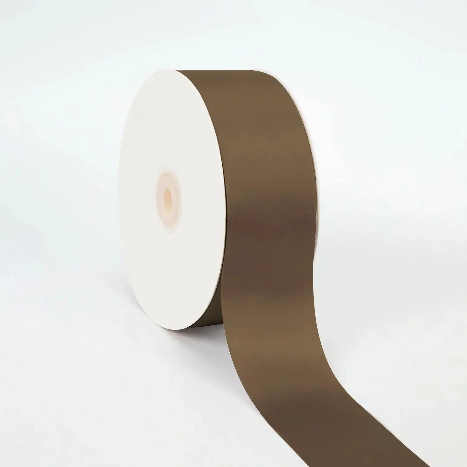 Double Face Satin Ribbon, Brown (850) – Sewing Haberdashery, Gift Wrapping Supplies
