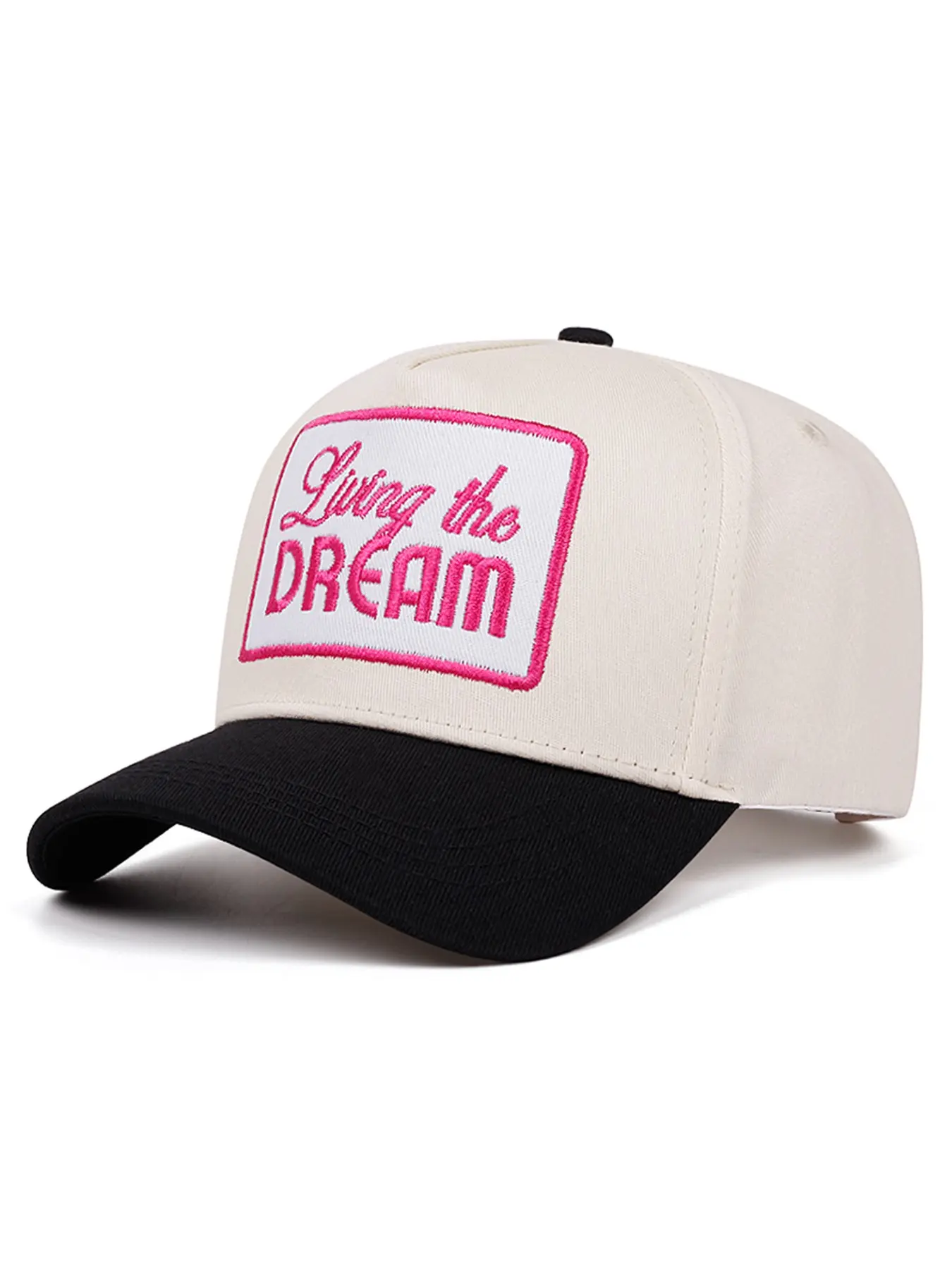 2026 New Hip Hop Hat, Casual Hat, Letter DR Personalized Embroidery Street Skateboarding Hat Outdoor Sports Sunshade Hat Baseball Hat Embroidered Fitted Cap