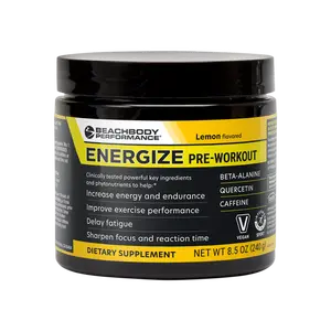 Bodi - Energize Pre-Workout - Beta-Alanine, Quercetin & Low-Dose Caffeine Formula for Enhanced Energy & Focus, Increase Energy & Endurance Supplement