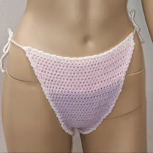 Petite Pastel Bikini Swimwear Bottom.