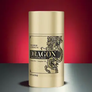 Dragon Pain Relief Gold Max Strength Roll-Ups Muscle & Joint Recovery Balm Whole Plant Formula, Fitness & Therapeutic Workout Recovery Therapy & Wellness Solution Full or Travel Size