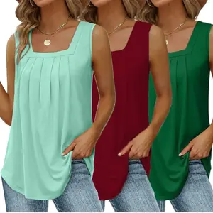 3Pack Summer Tank Tops for Women Vacation Outfits Fashion Trendy Clothes