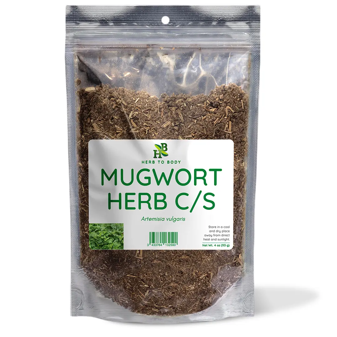 Mugwort Herb C/S - 4 oz (113 G) | Herb To Body Mugwort Herb C/S - 4 oz (113 G) | Herb To Body