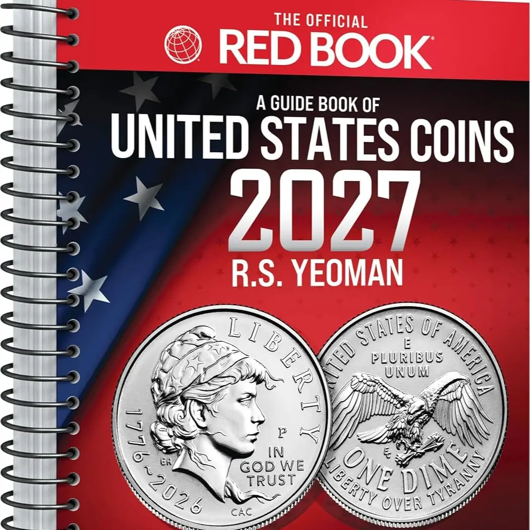 2027 80th Edition U.S. Coin Guide - Spiral Bound Definitive Grade-by-Grade Collecting Resource, 484 Pages, 12,000 Items, 32,500+ Prices, History, Grading, GSID, Color Images (Finance & Investment Book), Reference, Coin Enthusiasts