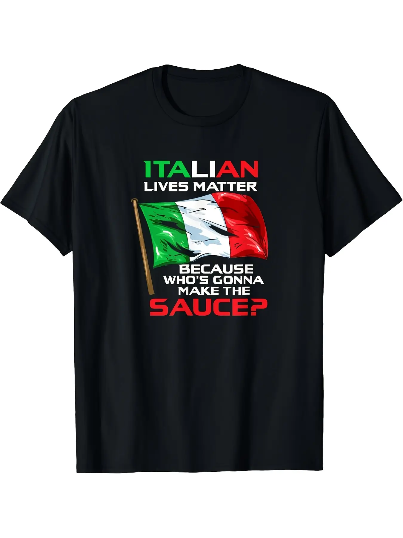 Italian Lives Matter Funny Italy T-Shirt - Italian unisex soft cotton short sleeve t shirt, vintage graphic casual tee for men women teens, perfect birthday holiday gift for camping travel gym daily street casual wear