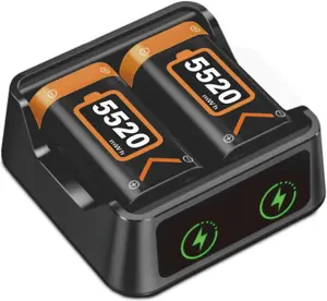 BEBONCOOL Rechargeable Battery Pack for Xbox,Charger for Xbox Battery Pack,2x5520mWh Xbox Battery Pack for Xbox Series X|S/Xbox One/S/X
