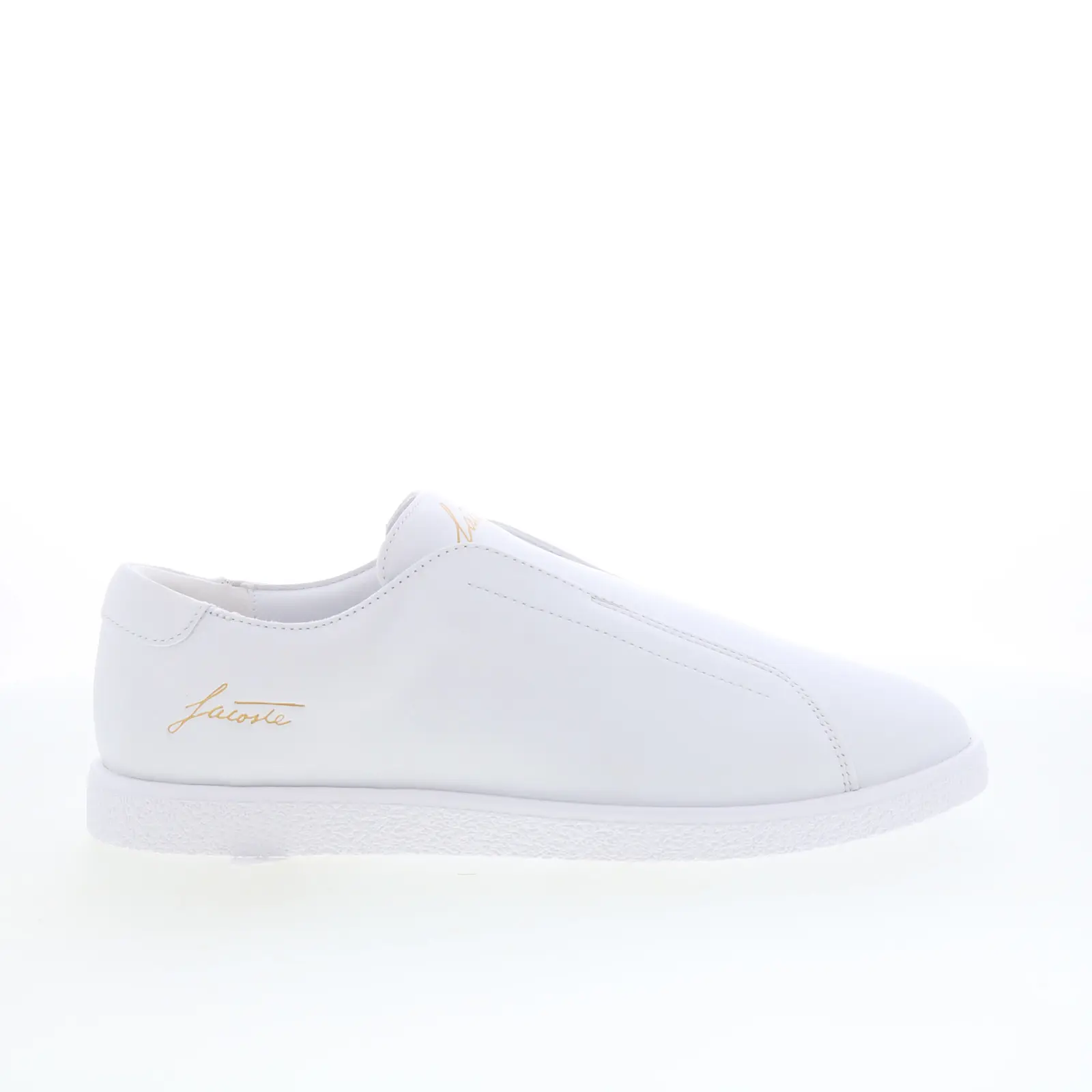 Lacoste Linecourt S 1261 SMA Mens White Leather Lifestyle Sneakers Shoes